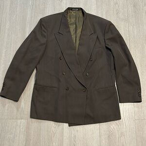 🔥BUNDLESALE 44R City Streets double breasted sports coat suit jacket blazer